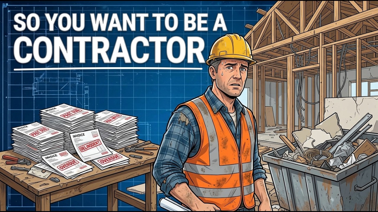 The Harsh Reality of Being a General Contractor - YouTube