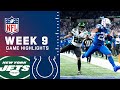 Jets vs. Colts Week 9 Highlights | NFL 2021