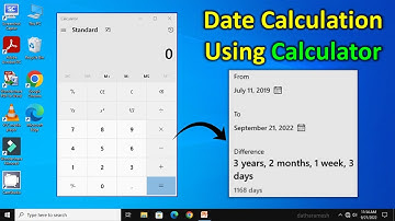Date Calculation Using Calculator In Windows
