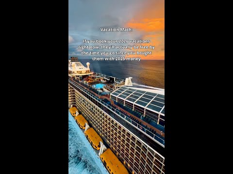 Follow for more financial advice! #cruise #cruiseship #vacationmode #familytrip