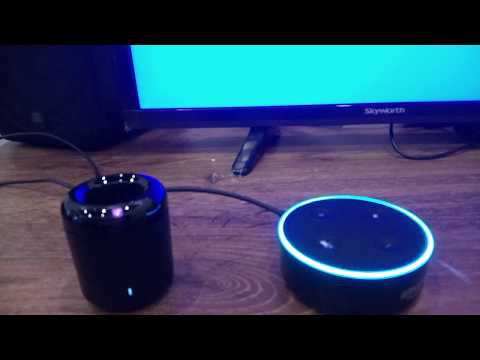 Voice control TV with Amazon Alexa Echo Dot and Broadlink rm mini 3