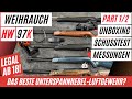 WEIHRAUCH HW 97 K | UNBOXING, LAUTSTÄRKE- & CHRONY-MESSUNGEN, SCHUSSTEST | REVIEW | PART 1/2