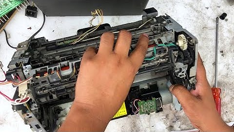 HP LaserJet P 1007 Printer Repair and Service | Replacing Teflon and Pressure Roller in HP LJ P1007