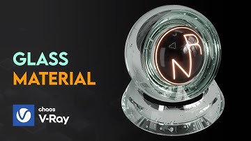 How to Create a Realistic Glass Material in V-Ray | 3Ds Max Tutorial