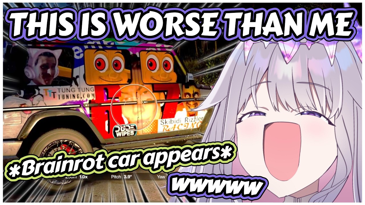 Biboo Loses It Reacting to The MOST BRAIN-ROTTED Car in Forza 6 [Hololive EN]