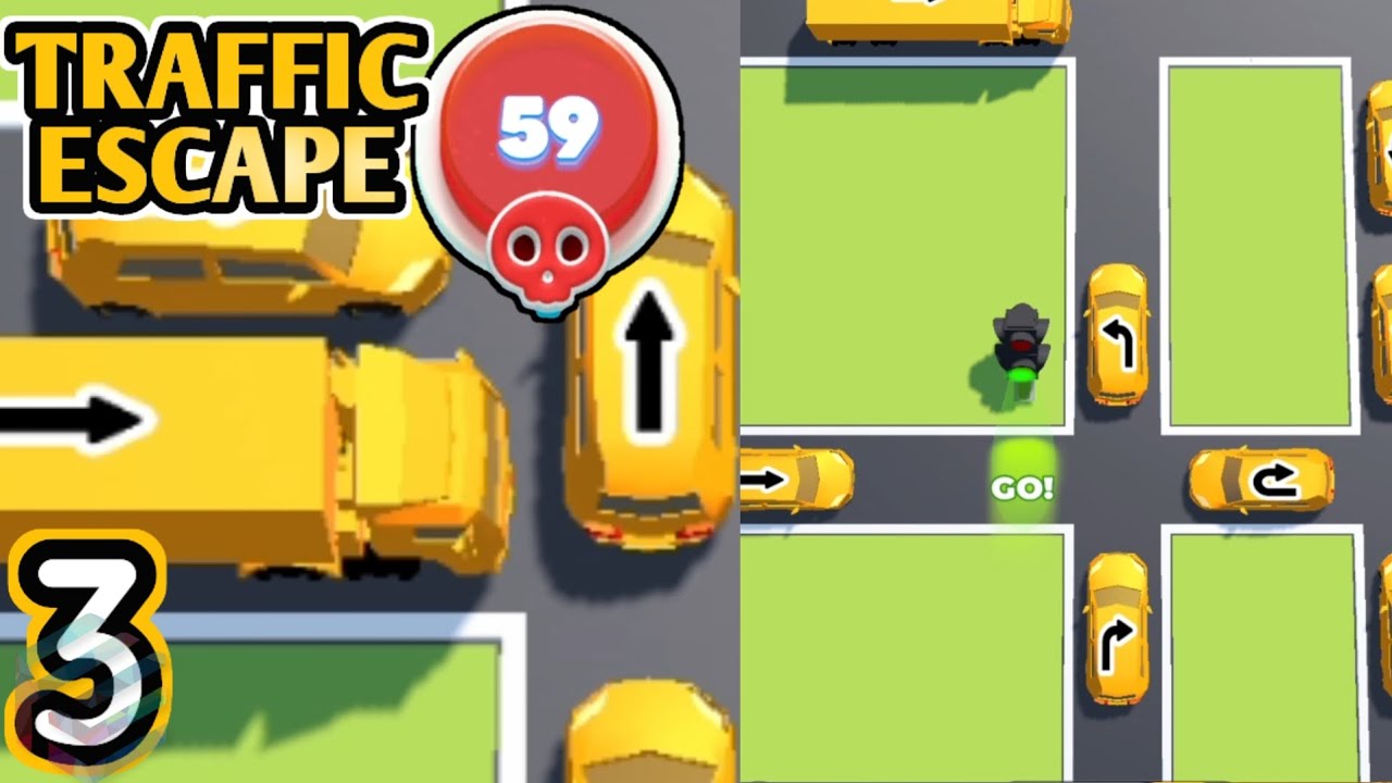 TRAFFIC ESCAPE GAMEPLAY All Levels 86 to 113, Part 3, Android, iOS - Filga