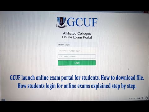 gcuf launch online exam portal l latest update for online exams l how to login gcuf exam portal