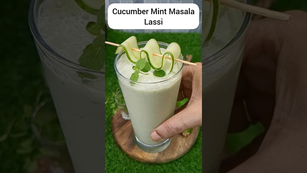 Mint-Masala Lassi