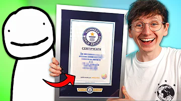 I got Dream a Guinness World Record