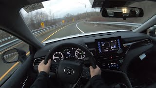 2021 Toyota Camry Evening POV Test Drive and Thoughts