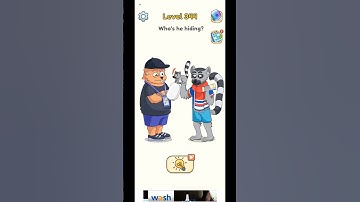 DOP 5 Delete One Part Level 344 Who is he hiding #shorts Please Subscribe