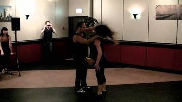 Zouk Themaweek 8-8-12 demo van Erik en Nydia