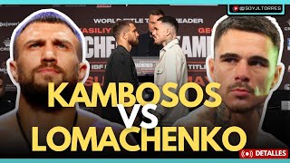 GEORGE KAMBOSOS JR. VS VASYL LOMACHENKO (FULL) 👀