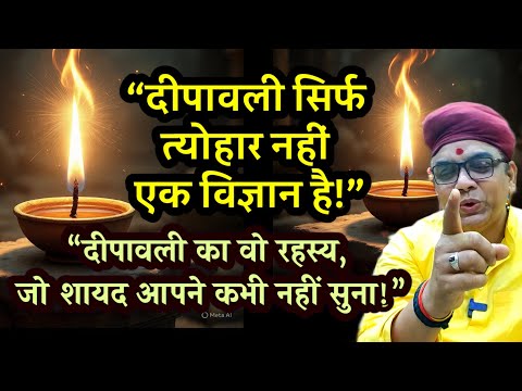 क्या है दीपावली का असली विज्ञान❓The Surprising Science of #dipawali। Triyogi Mitthu