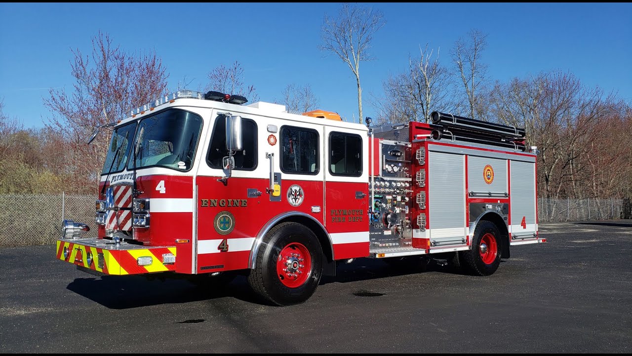 Walk Around of Plymouth Fire Department's Rescue Pumper SO143680