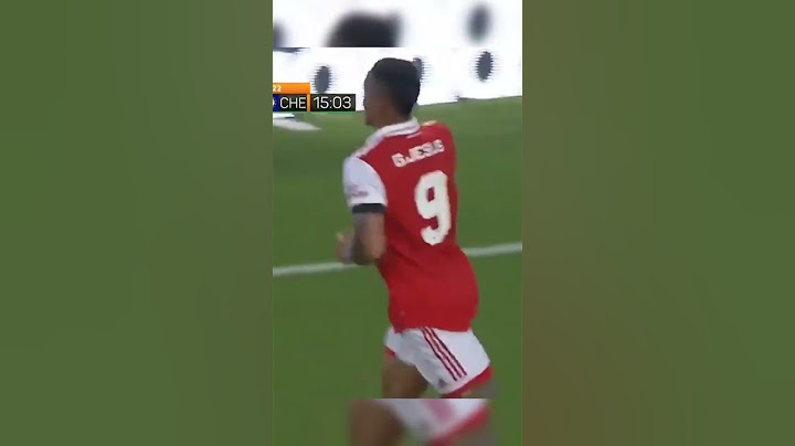 [GOLAÇO] Gabriel Jesus Marca Golaço no Jogo Arsenal x Chelsea