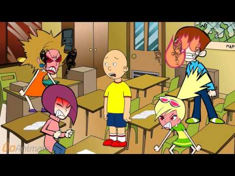 Caillou gets held back