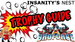 Trophy Chasing HOW TO GET 'The Last Supper' Trophy BROFORCE