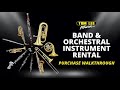 Tom lee music online band  orchestral instrument rental and purchase walkthrough