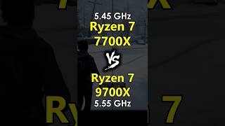 Ryzen 7 7700X vs Ryzen 7 9700X Test in Games