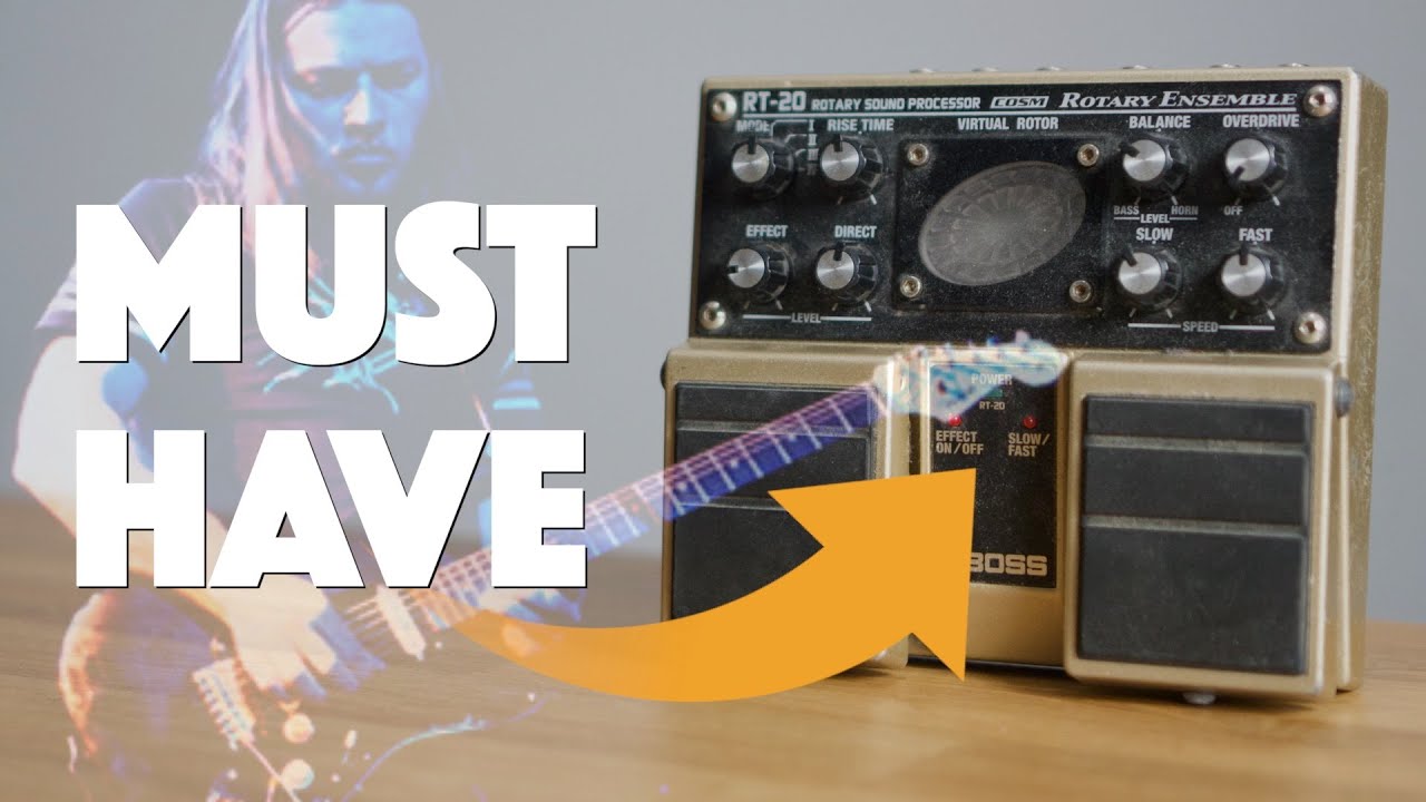 Boss RT-20 Rotary Ensemble Pedal | Sweetwater