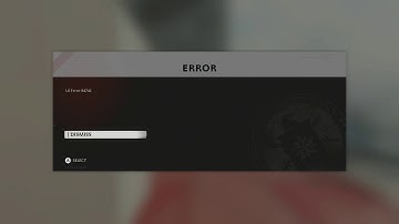 UI Error 84742 - Call of Duty Black Ops Cold War