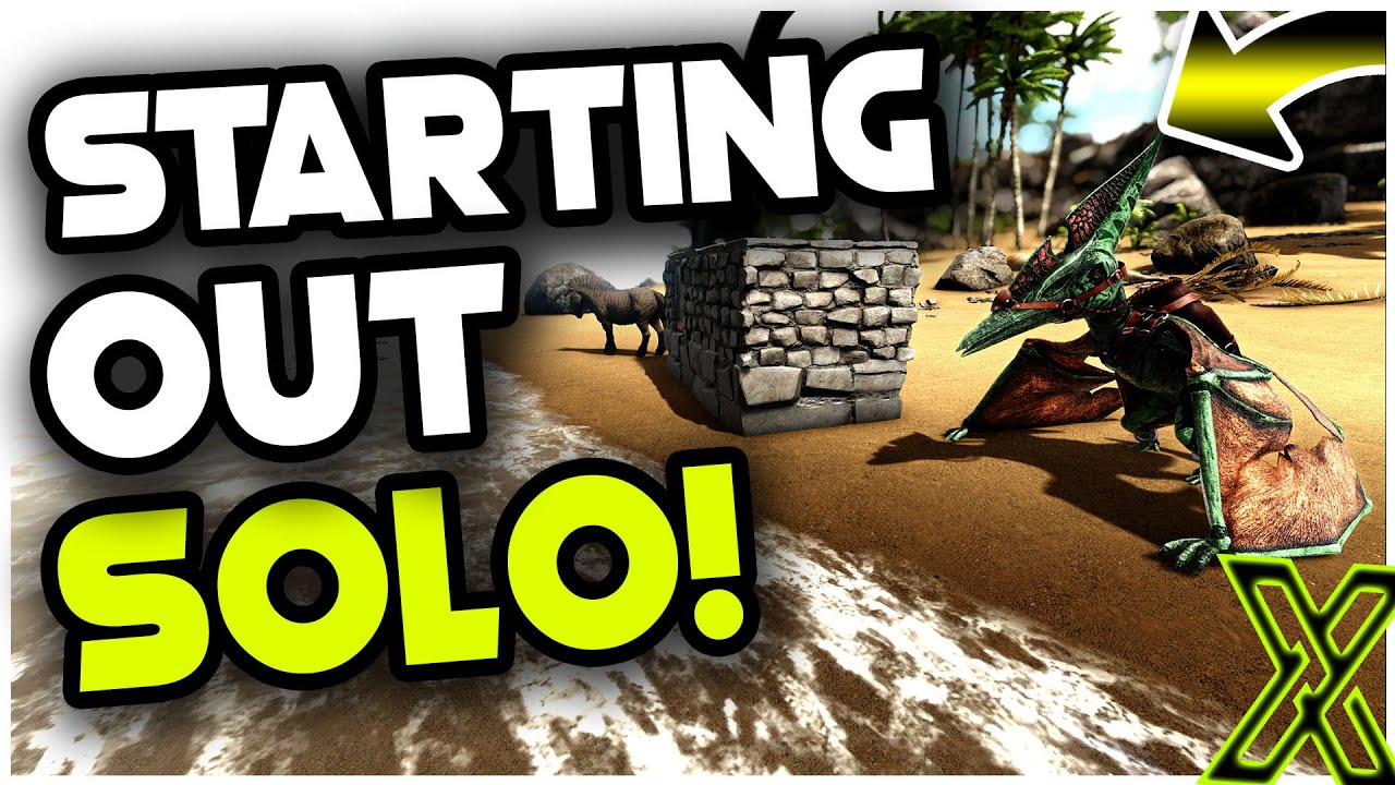 Starting Out Solo! | Official Small Tribes | ARK: Survival Evolved Ep 1 Starting Out Solo! | Official Small Tribes | ARK: Survival Evolved Ep 1