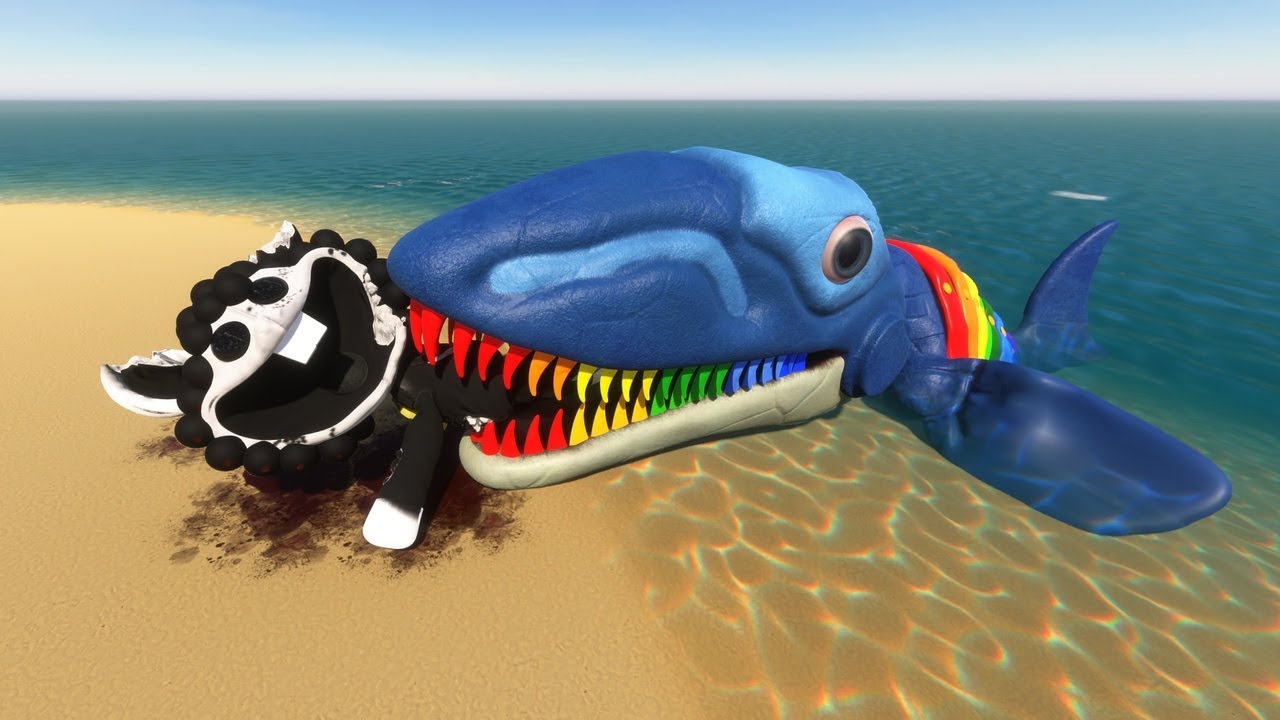 Nightmare Critters VS XYLOSAURUS Dino Toy! Poppy Playtime 4!