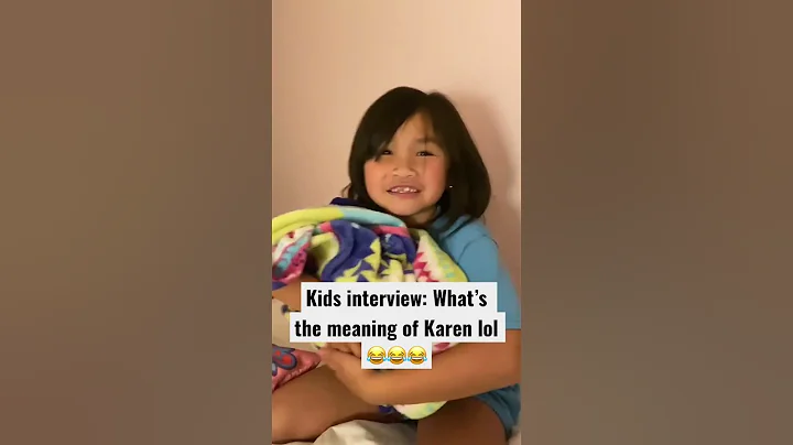 Whats the meaning of Karen kids version lol #karen...