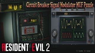 Resident Evil 2 Remake Lab Circuit Breaker Signal Modulator MUF Puzzle Guide