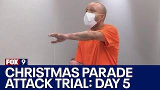 Darrell Brooks, accused in the Waukesha Christmas parade attack: Day 5