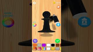 Wood Turning 3D - Carving Game ​- All Levels Gameplay Android Levels Part 22 screenshot 1