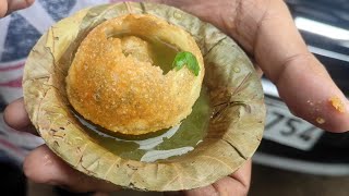 Green Water Pudina Fuchka at Kolkata Barabazar | Indian Street Food