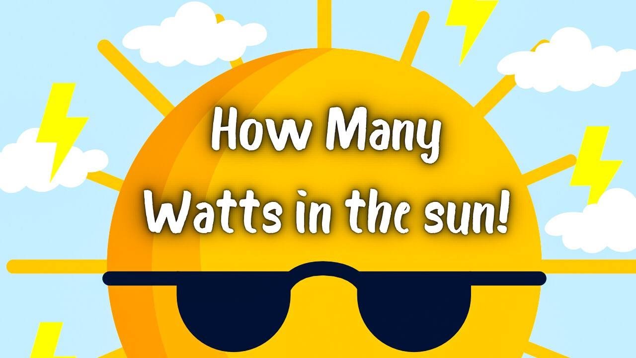 IF the Sun were a Giant Light Bulb, How Many Watts Would It Be? ☀️