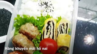 Cơm hộp bento Hàn Quốc đơn giản và ngon