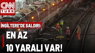 Son Daki̇ka İngilterede Trende Bıçaklı Saldırı Saldırıda En Az 10 Yaralı Var
