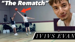 Speechless...🤣🔥 1v1 Basketball VS Evan