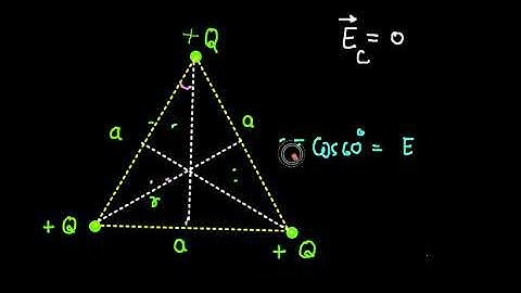 electric field in equilateral triangle.