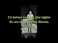 Little Honda - The Beach Boys (with lyrics)