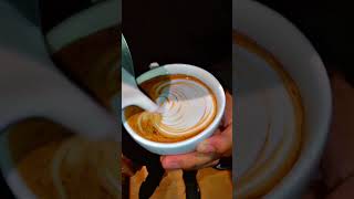 Perfect Latte art tutorial 1000subscribers coffeeholics coffee shortsviral latteart ytshorts