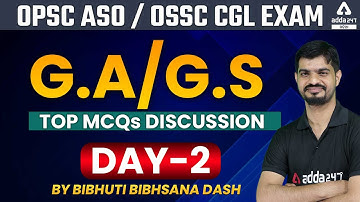 OPSC ASO / OSSC CGL Preparation | G.A/G.S MCQs Class 2 | General Awareness And General Science