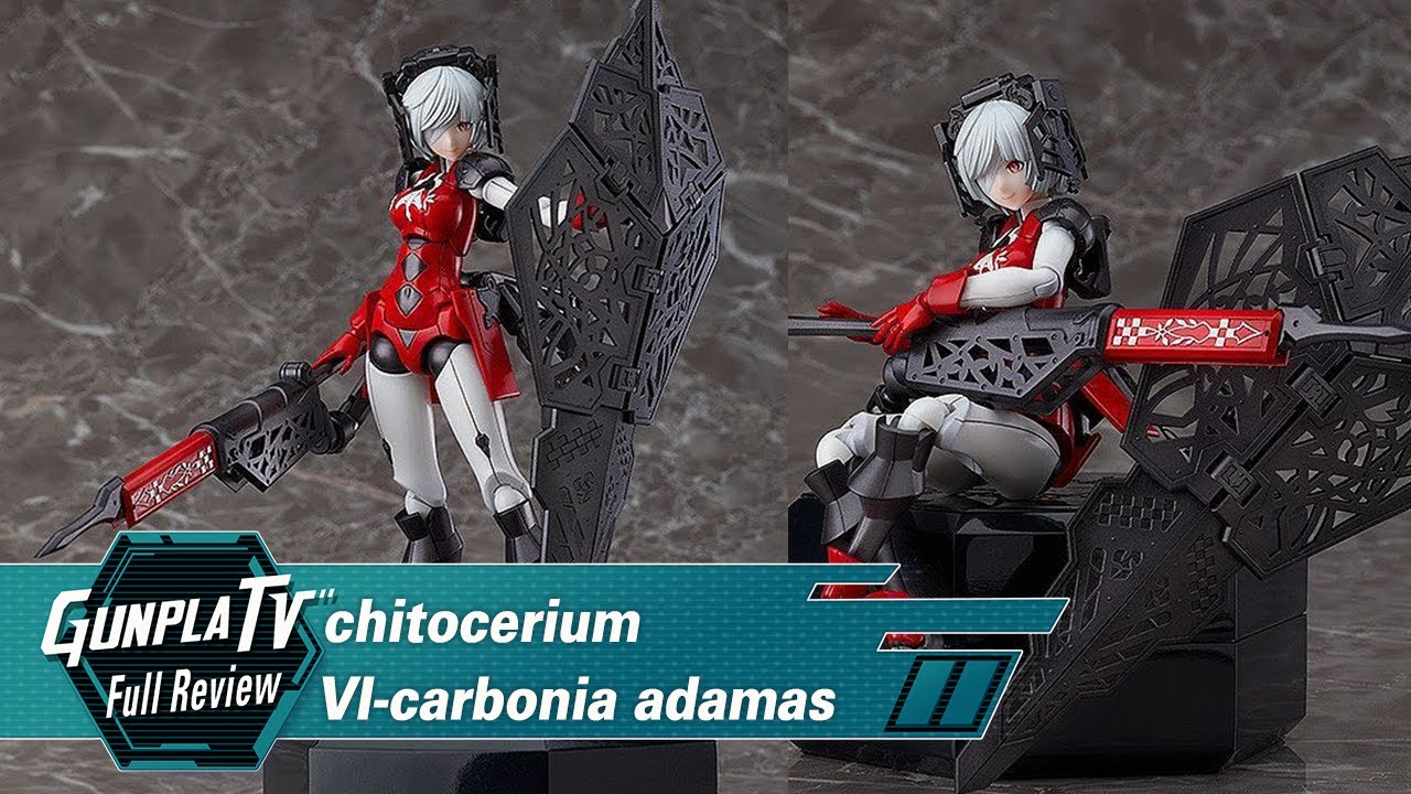 chitocerium VI carbonia adamas | Gunpla TV - YouTube