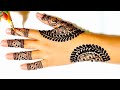 Beautiful and simple henna design for eid  mehndi design back hand  omkhaola creativ art