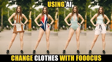 Change Clothes with Fooocus Free AI - Clothes Change Using Ai | Shafaqat Tech
