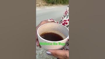 Try Bio Mugs from Wildlense Eco Foundation -  Don