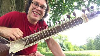 Rare Tala Part 1 | Raag Madhmad Sarang - Alap | ??? Taal | Michael Griska - Sitar