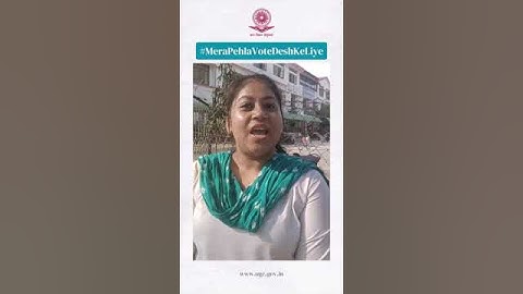 Make your vote count and be the part of the largest democracy in the world.