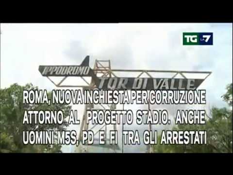 Stadio della Roma - Arresti tra imprenditori e politici - 13 giugno 2018