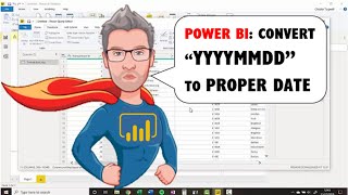 Power BI: Convert YYYYMMDD to Proper Date in Power Query Editor