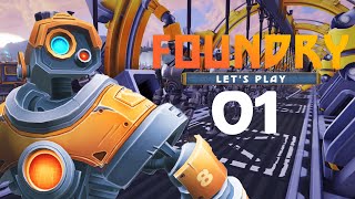 [FR] Foundry | Let's Play 01 | Satisfactory & Factorio sur Minecraft ?